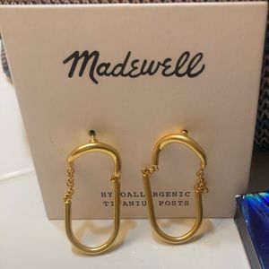 New Madewell earrings